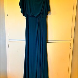 BHLDN Lena flutter sleeve dress